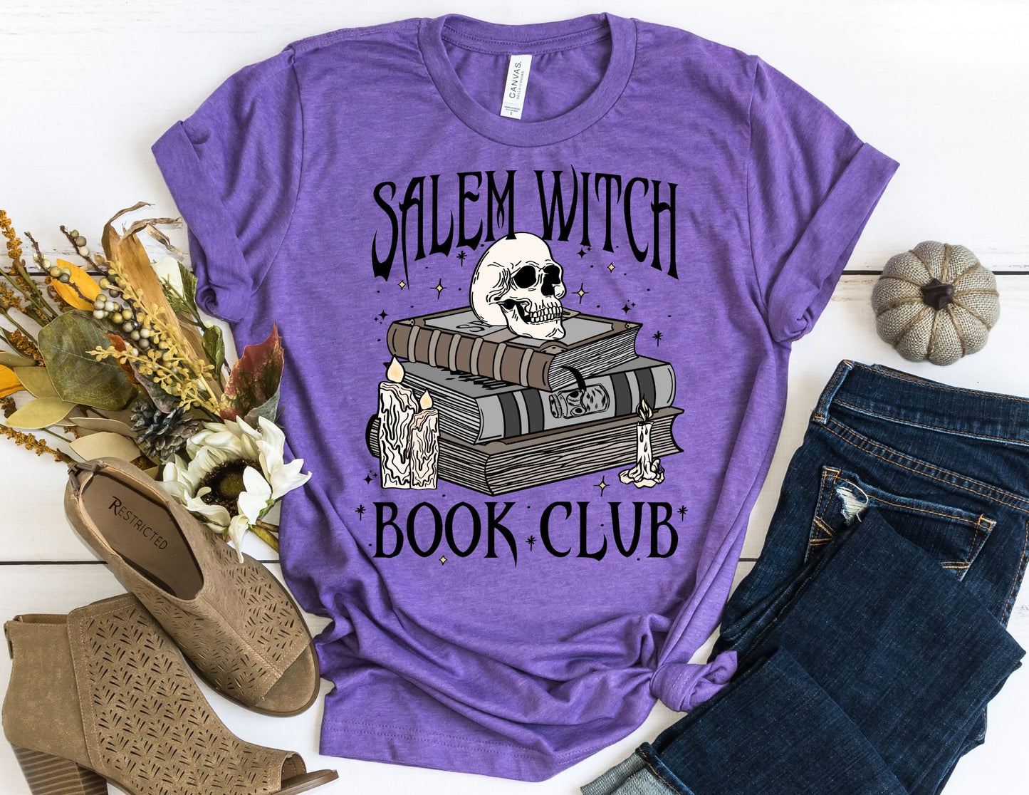 Salem Witch Book Club Shirt - Halloween Shirt