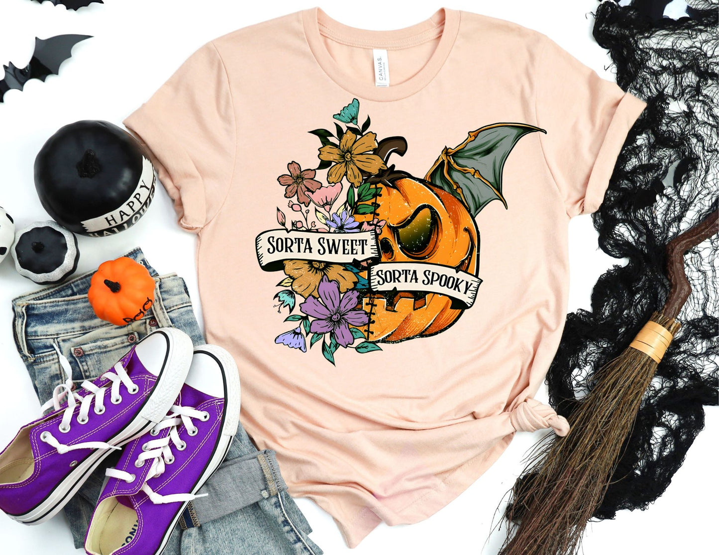 Sorta Sweet Sorta Spooky Shirt - Halloween Shirt