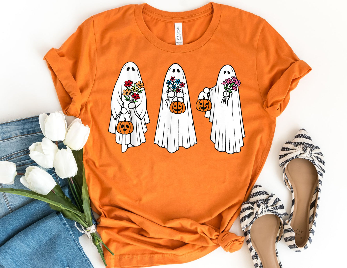 Three Ghosts Shirt - Halloween Shirt