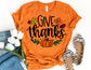 Give Thanks Shirt - Thanksgiving Shirt