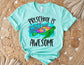 Preschool is Turtley Awesome Shirt - Pre School Teacher Shirt