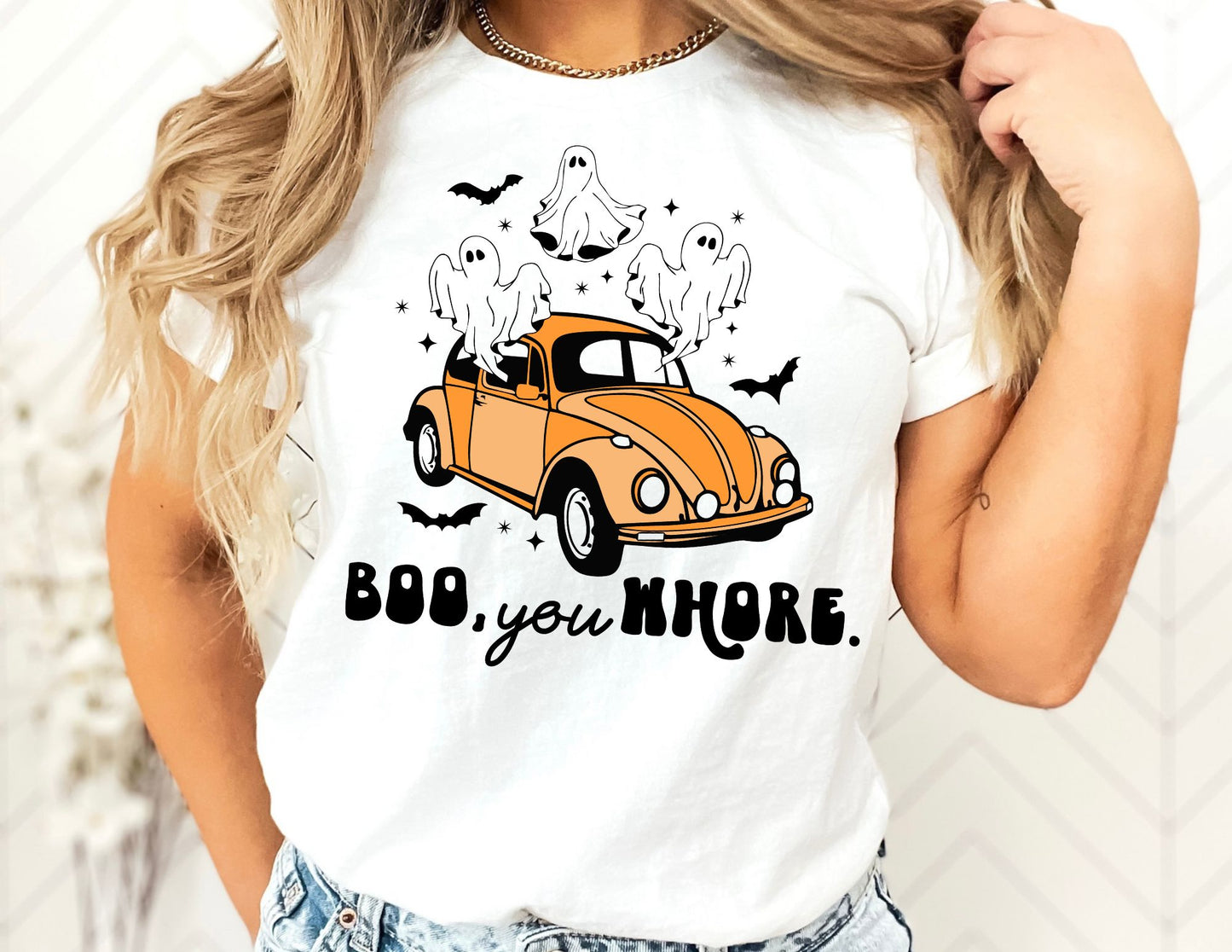 Boo You Whore Shirt - Halloween Shirt