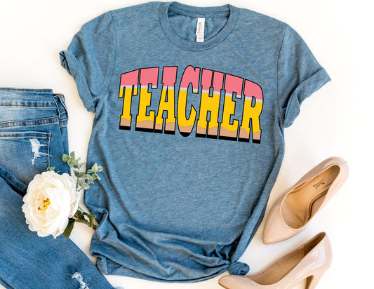 Teacher Pencil Shirt - Teacher Shirt