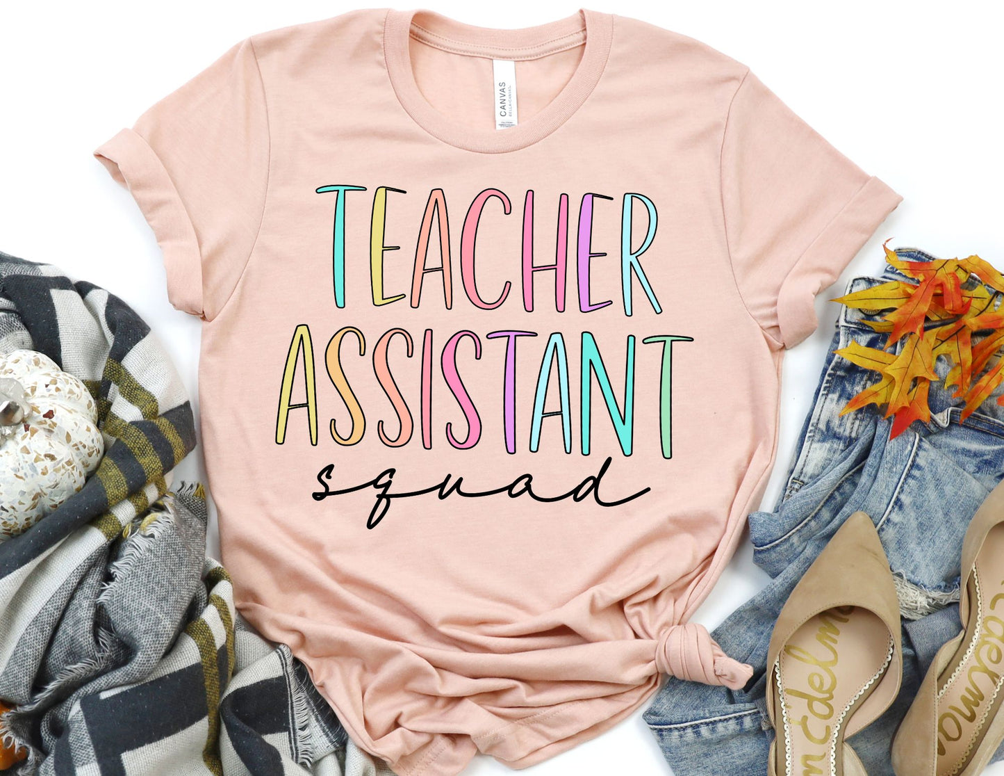 Teacher Assistant Squad Shirt - Assistant Teacher Shirt