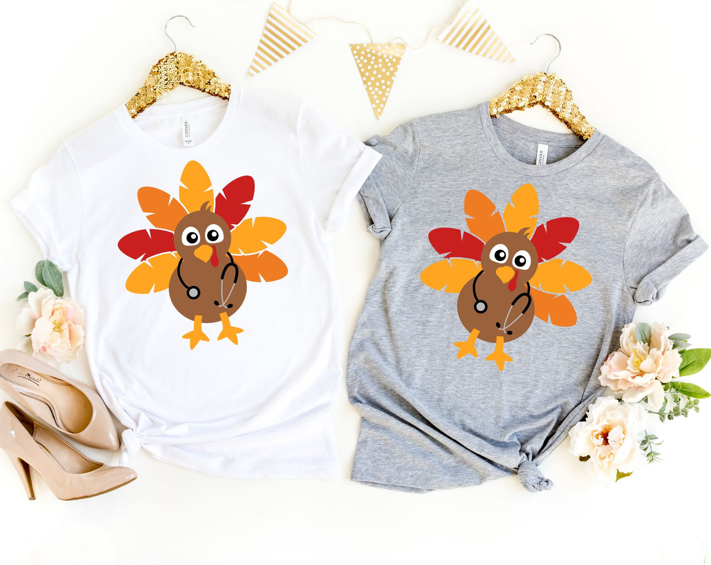 Turkey Stethoscope Shirt - Fall Nurse Shirt