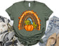 Fall Pumpkin Rainbow Shirt - Fall Shirt