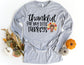 Thankful for my Little Turkeys Long Sleeve Shirt - Thanksgiving Long Sleeve Teacher Shirt