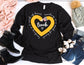 Pencil Teaching is a Work of Heart Long Sleeve Shirt - Long Sleeve Teacher Shirt