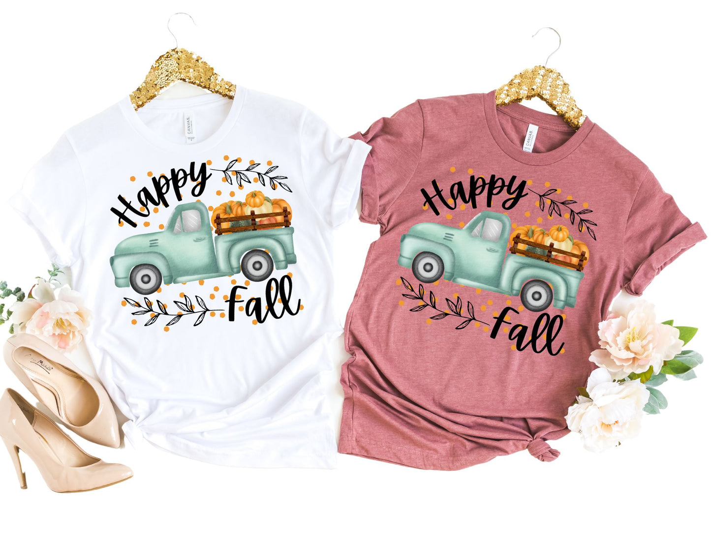 Happy Fall Truck Shirt - Fall Shirt