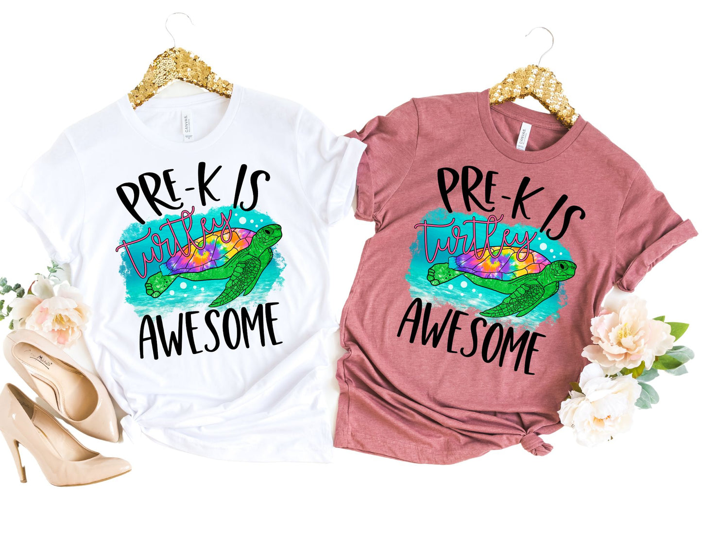 Pre K is Turtley Awesome Shirt - PreK Teacher Shirt