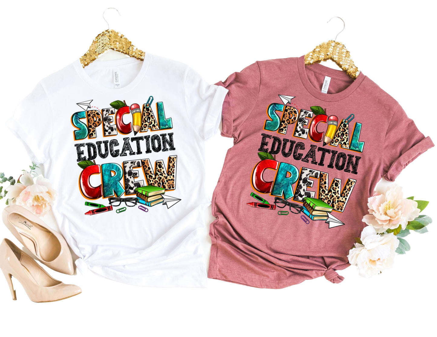 Special Education Crew Shirt - Special Educator Teacher Shirt