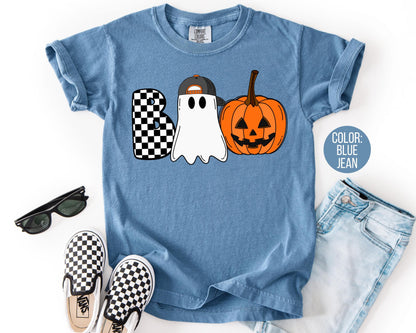 Comfort Colors Boys Boo Shirt: Boys Halloween Tee
