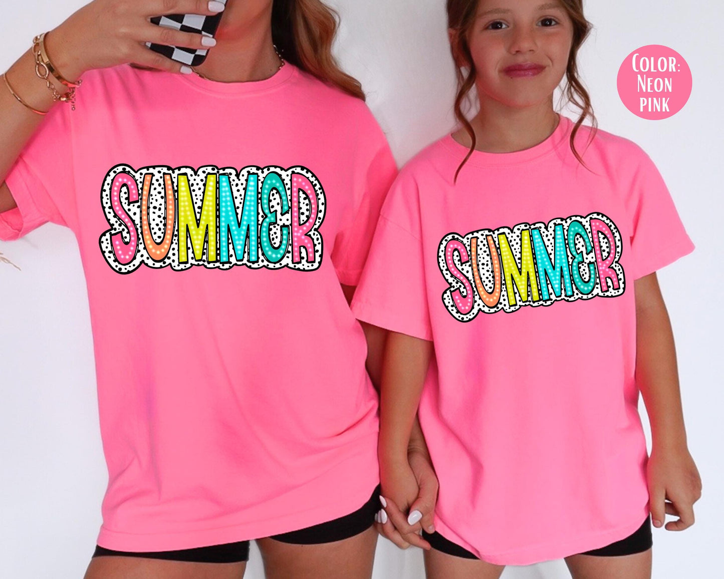 Comfort Colors Dalmatian Summer Tee, Girls Girly Shirt
