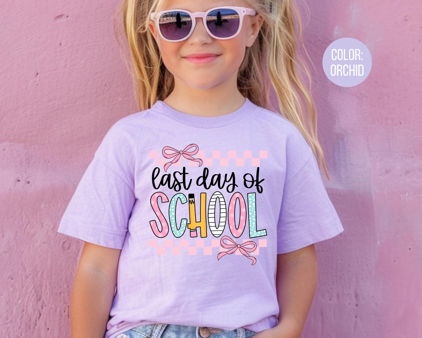 Comfort Colors Last Day of School Shirt - Kids End of Year Tee