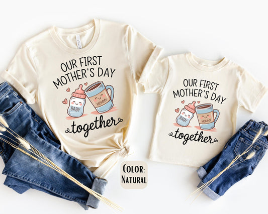 Mama Mini First Mother's Day Shirt, Mother's Day Gift, Matching Mommy and Me Mother's Day Tee, Mama Mini Outfit, First Mother's Day Gift