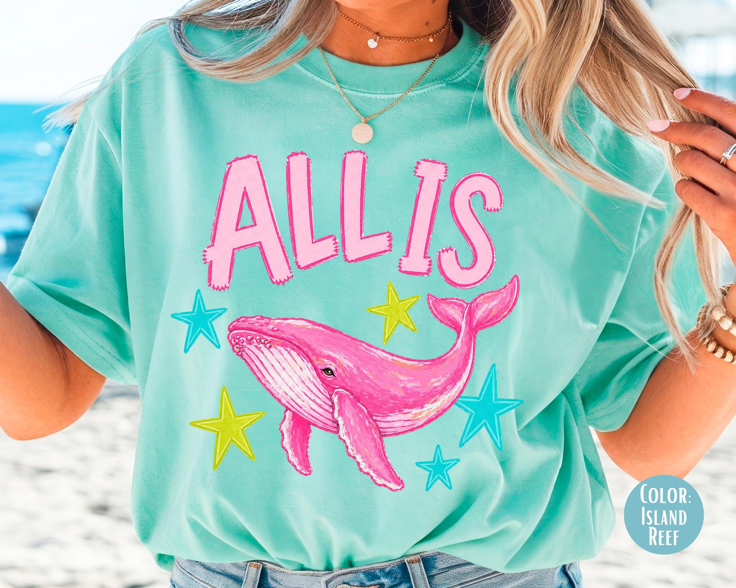 Comfort Colors All Is Whale Shirt, Funny Summer Shirts