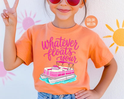 Comfort Colors Whatever Floats Your Boat Shirt, Lake Shirts