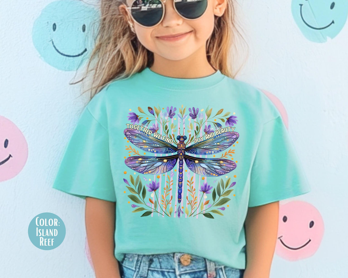 Comfort Colors Dragonfly Shirt: Matching Mom & Daughter Shirts