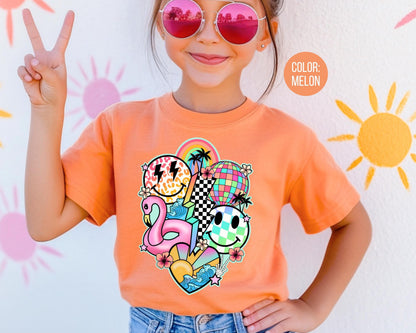 Comfort Colors Retro Summer Shirt: Matching Mom and Daughter Tees
