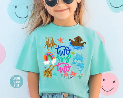 Comfort Colors Noah's Ark Shirts, Two By Two Shirt