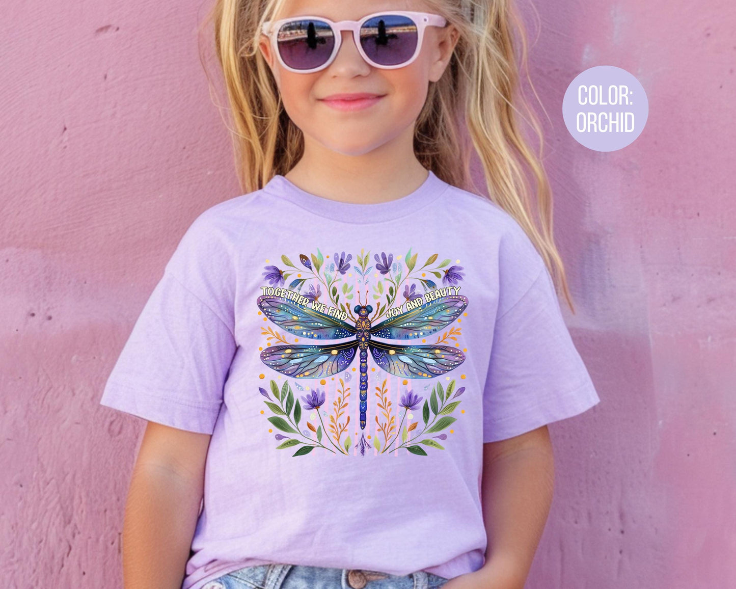 Comfort Colors Dragonfly Shirt: Matching Mom & Daughter Shirts