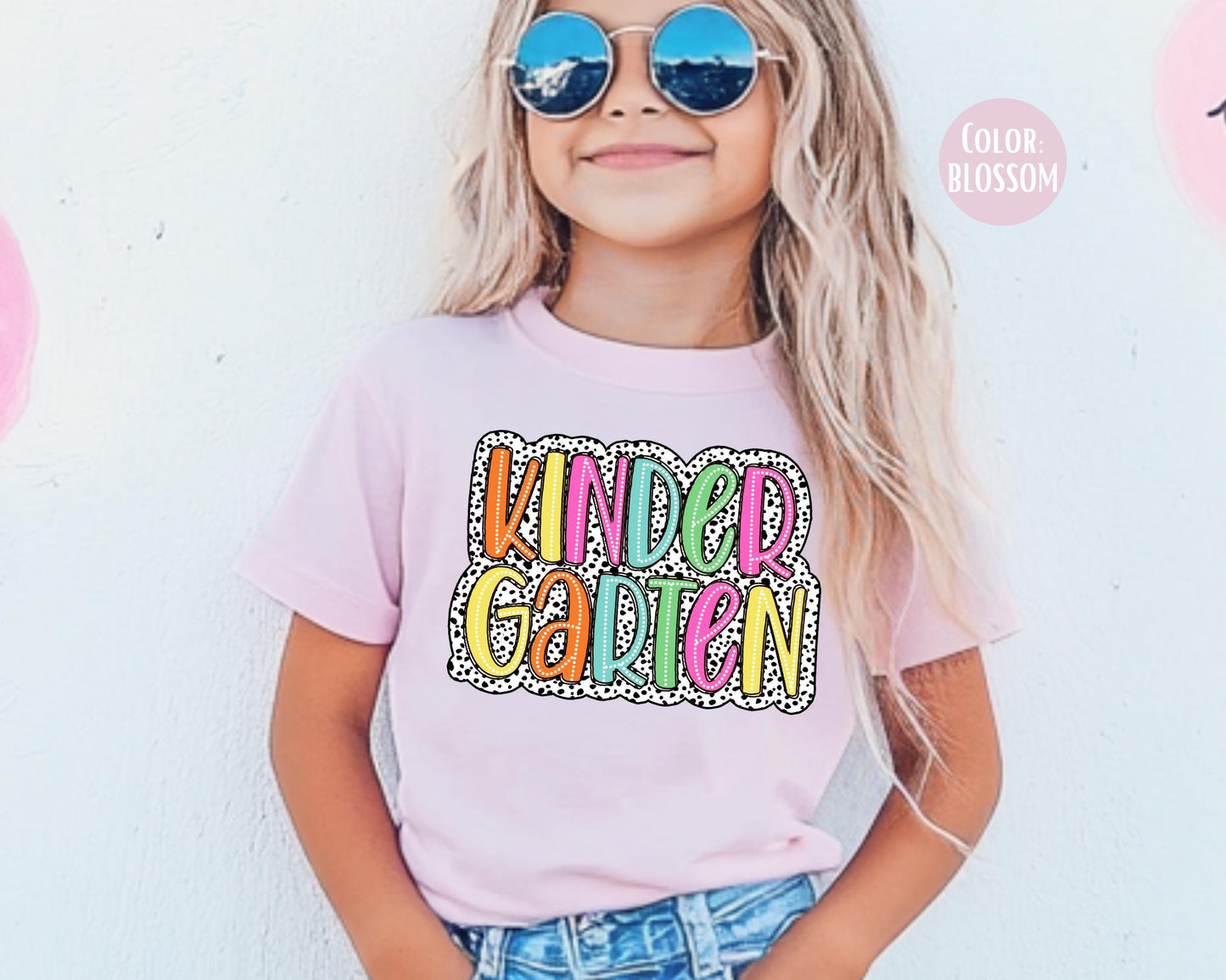 Comfort Colors Dalmatian Kindergarten Shirt - Back to School Tee