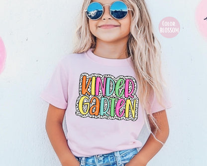 Comfort Colors Dalmatian Kindergarten Shirt - Back to School Tee