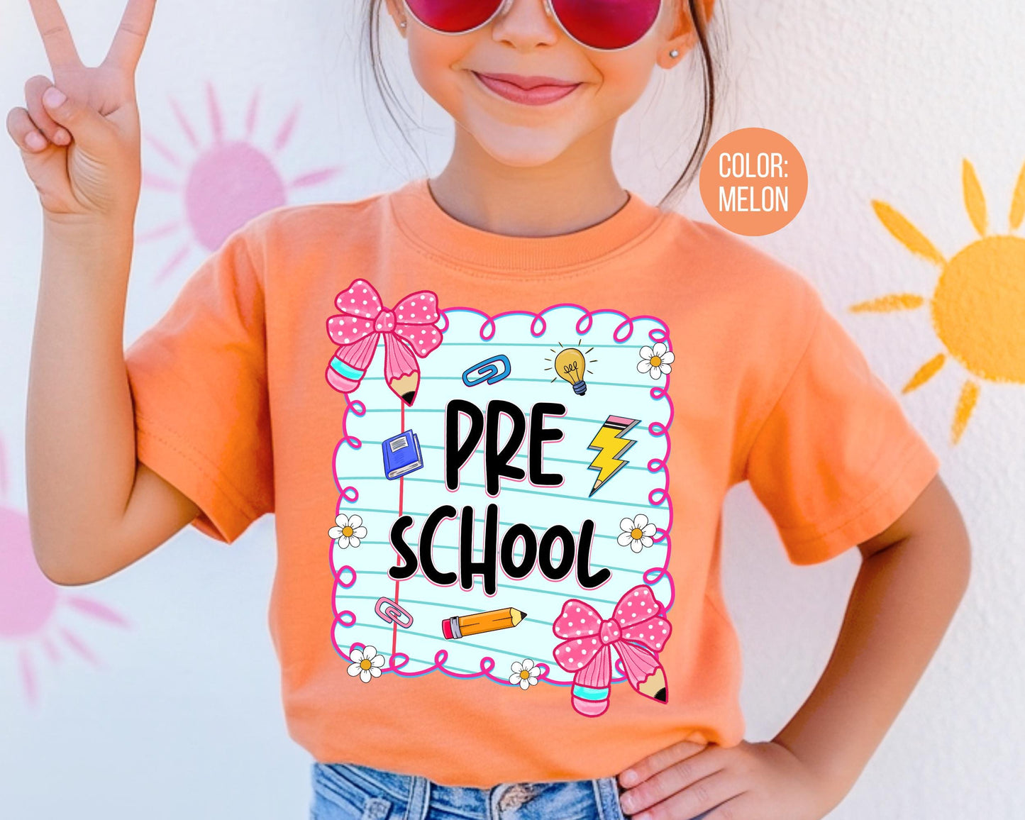 Comfort Colors® Coquette Preschool Shirt, Pre-School Teacher Shirts