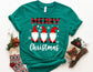 Merry Christmas Plaid Gnome Shirt - Christmas Shirt