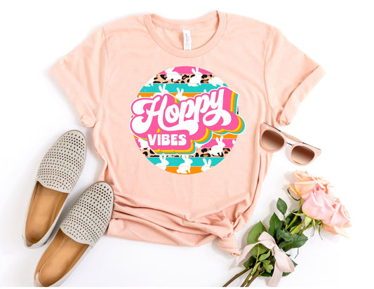 Hoppy Vibes Shirt - Easter Shirt