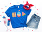 Watercolor 4th of July Shirt - Fourth of July Shirt