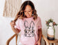 Easter Bunny with Leopard Glasses Shirt - Easter Shirt