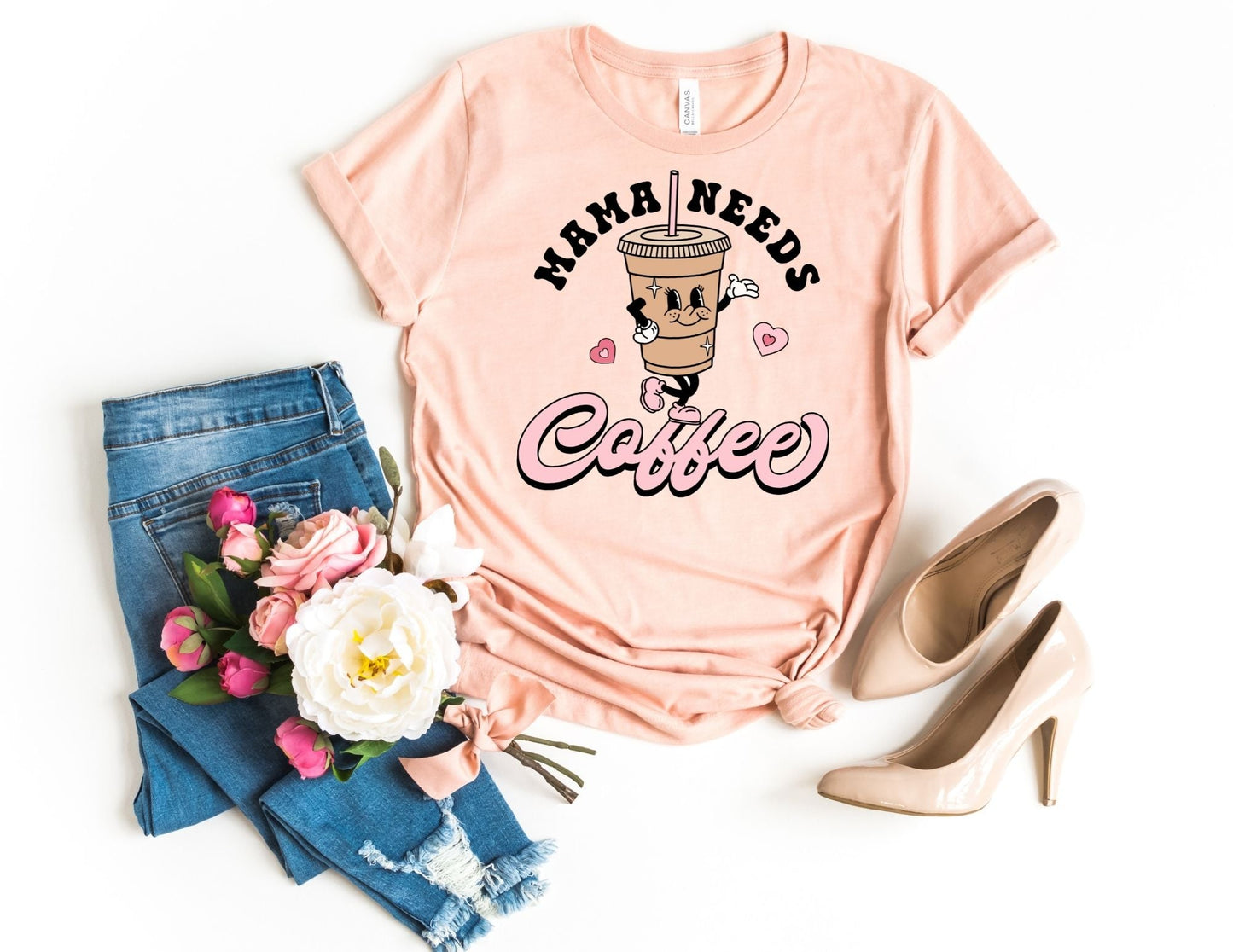 Mama Needs Coffee Shirt - Mom Shirt