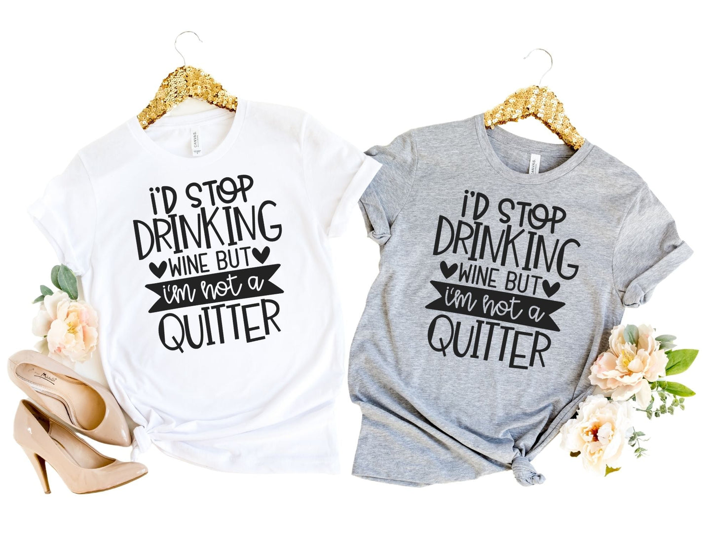 I'd Stop Eating Carbs but I'm not a Quitter Shirt - Funny Shirt