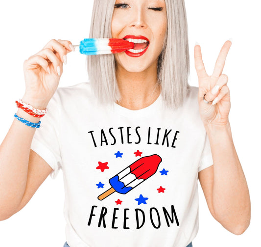 Tastes Like Freedom Shirt - Fourth of July Shirt