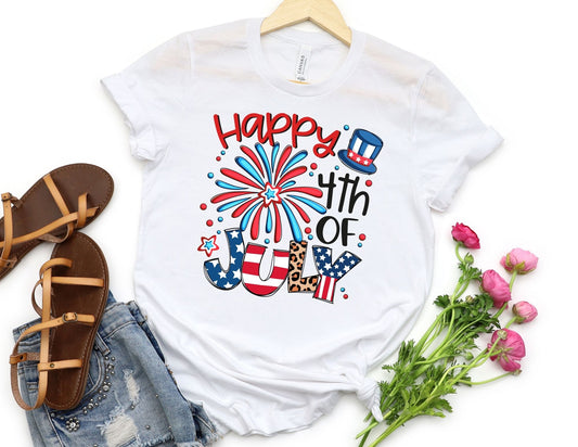 Happy 4th of July Shirt - Fourth of July Shirt