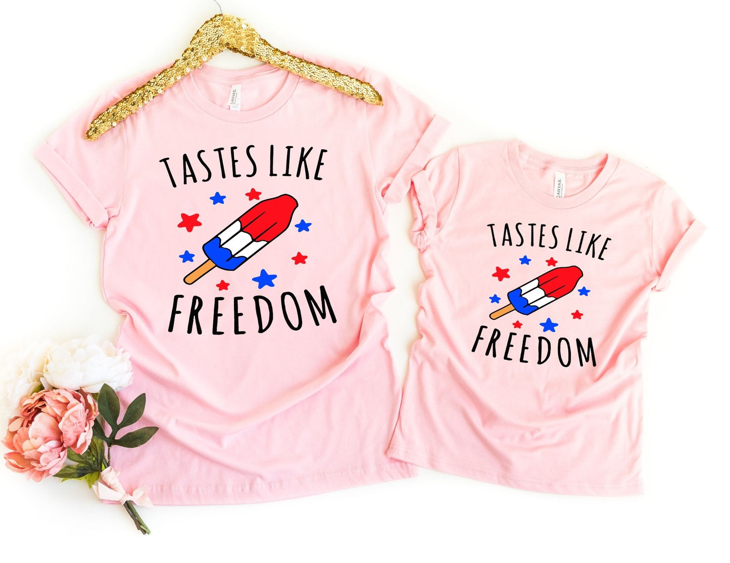 Tastes Like Freedom Shirt - Mommy and Me July 4th Shirts