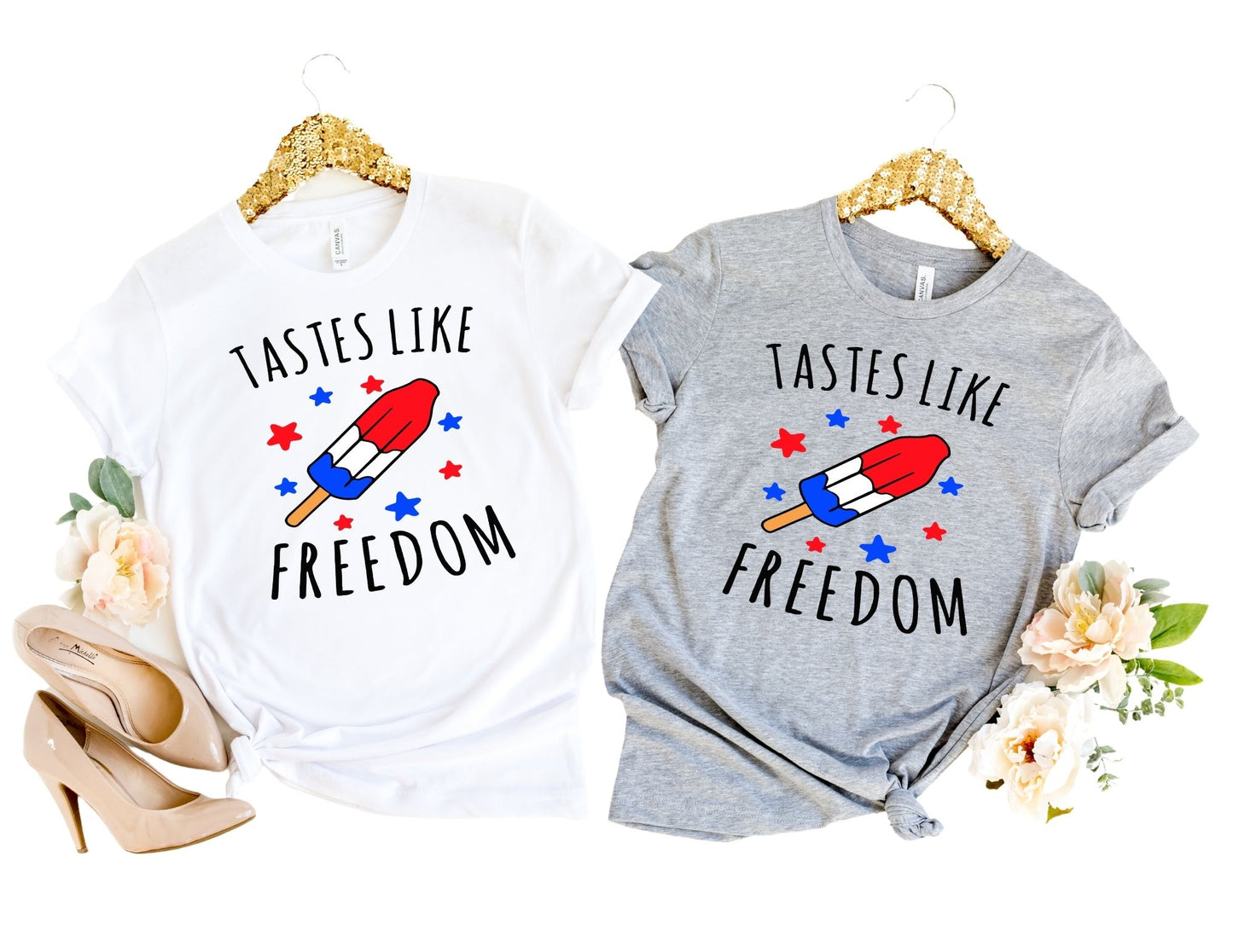 Tastes Like Freedom Shirt - Mommy and Me July 4th Shirts