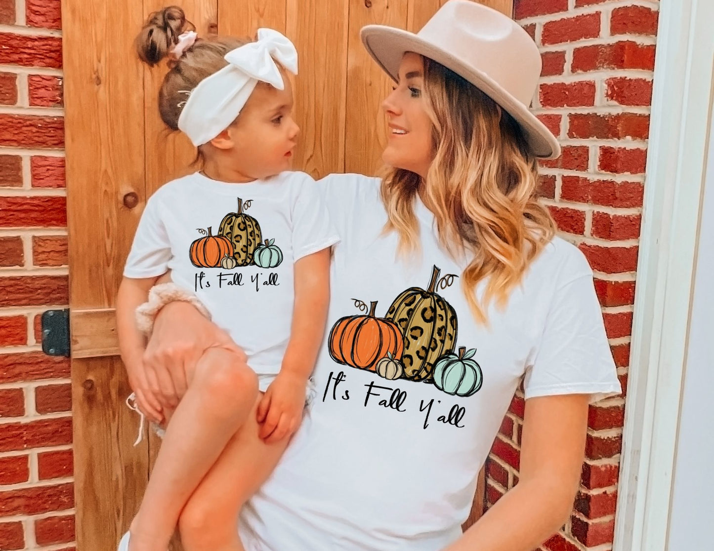 It's Fall Y'all Shirt - Mommy and Me Shirts