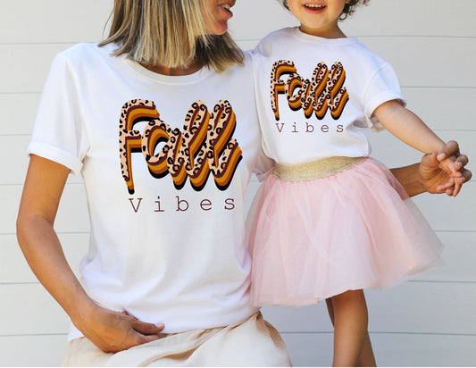 Fall Vibes Shirt - Mommy and Me Shirts