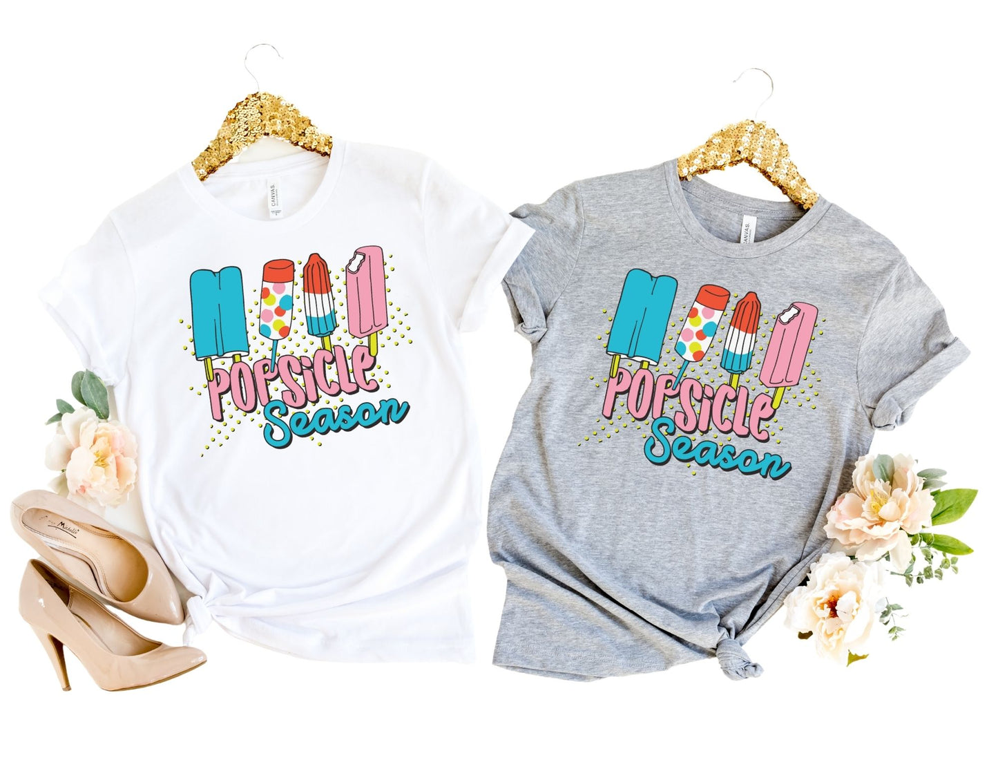 Popsicle Season Summer Shirt - Mommy and Me Shirts