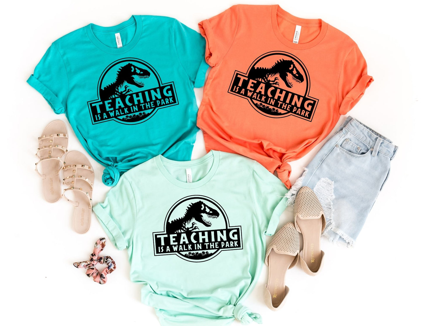 Teaching is a Walk in the Park Shirt - Teacher Shirt