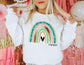 Rainbow Teacher Life Sweatshirt - Teacher Sweatshirt