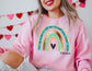 Rainbow Teacher Life Sweatshirt - Teacher Sweatshirt