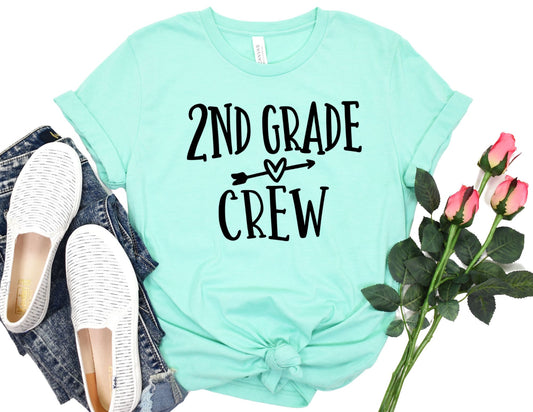 2nd Grade Crew Shirt - Teacher Shirt