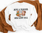 Just a Teacher who Loves Fall Sweatshirt - Teacher Sweatshirt