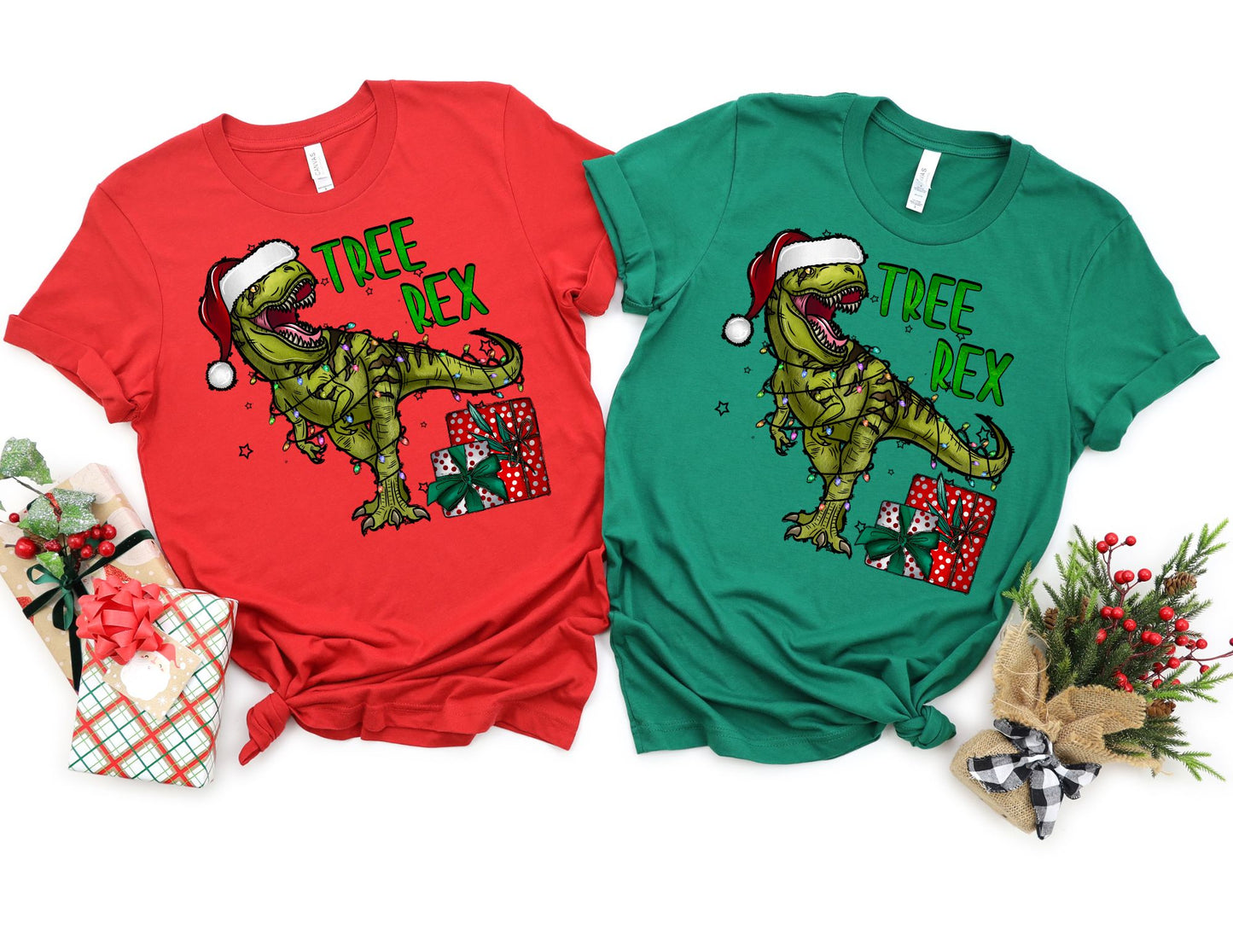 Tree Rex Shirt - Christmas Shirt