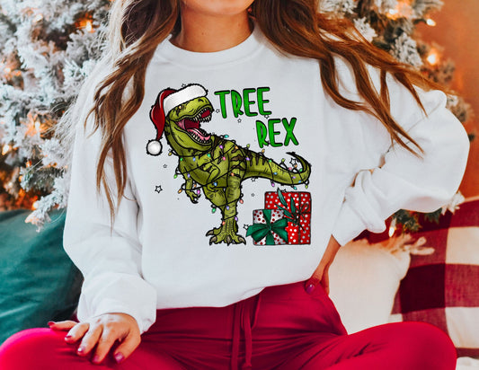 Tree Rex Sweatshirt - Christmas Sweatshirt