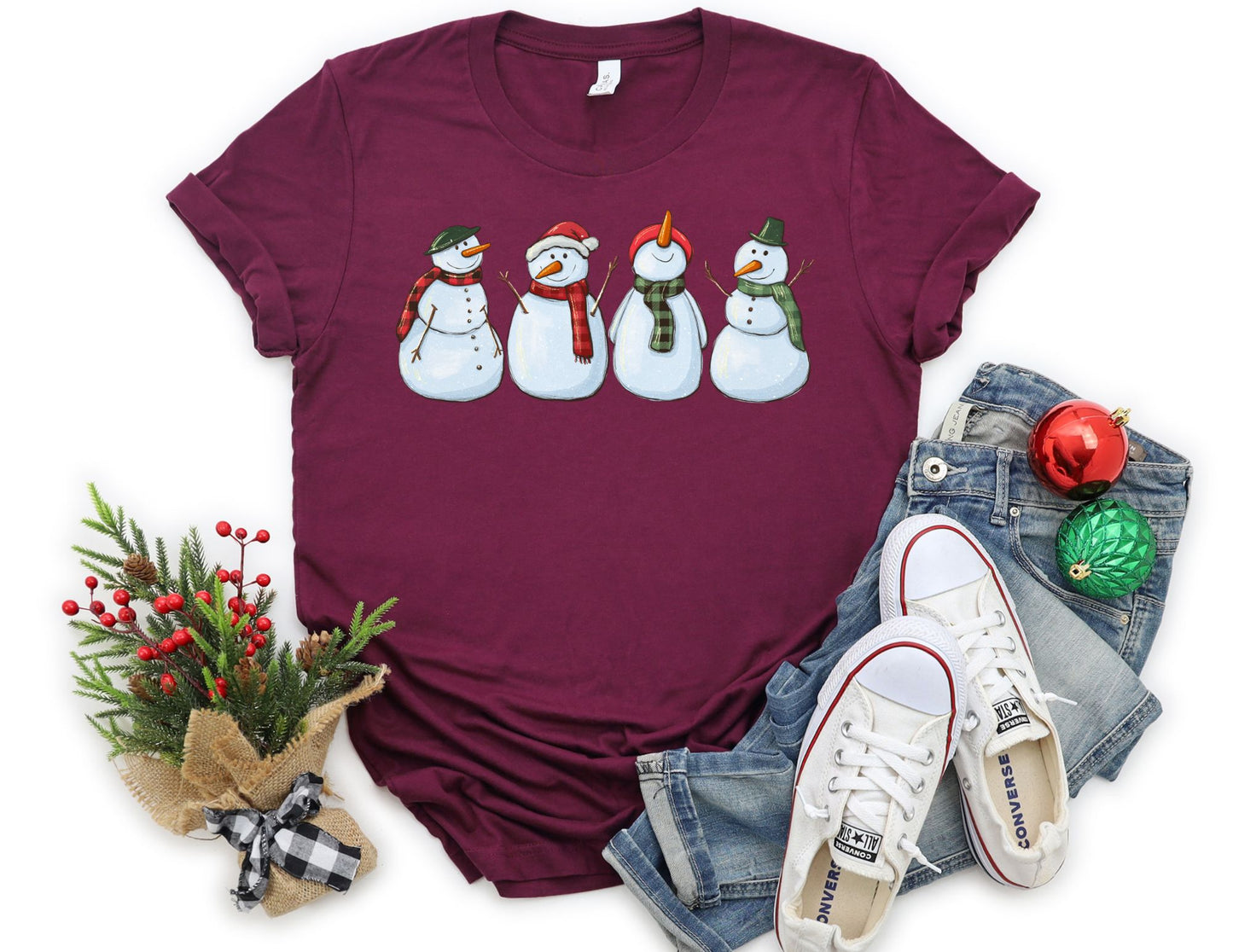 Snowman Shirt - Christmas Shirt