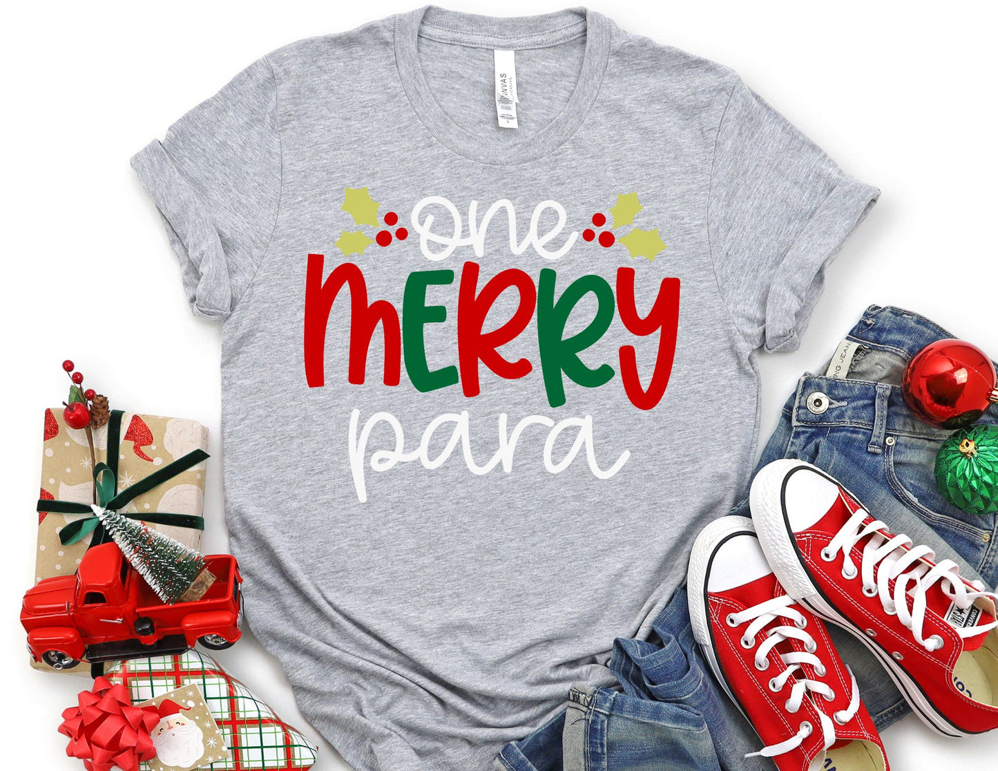 One Merry Para Shirt - Christmas Para Shirt